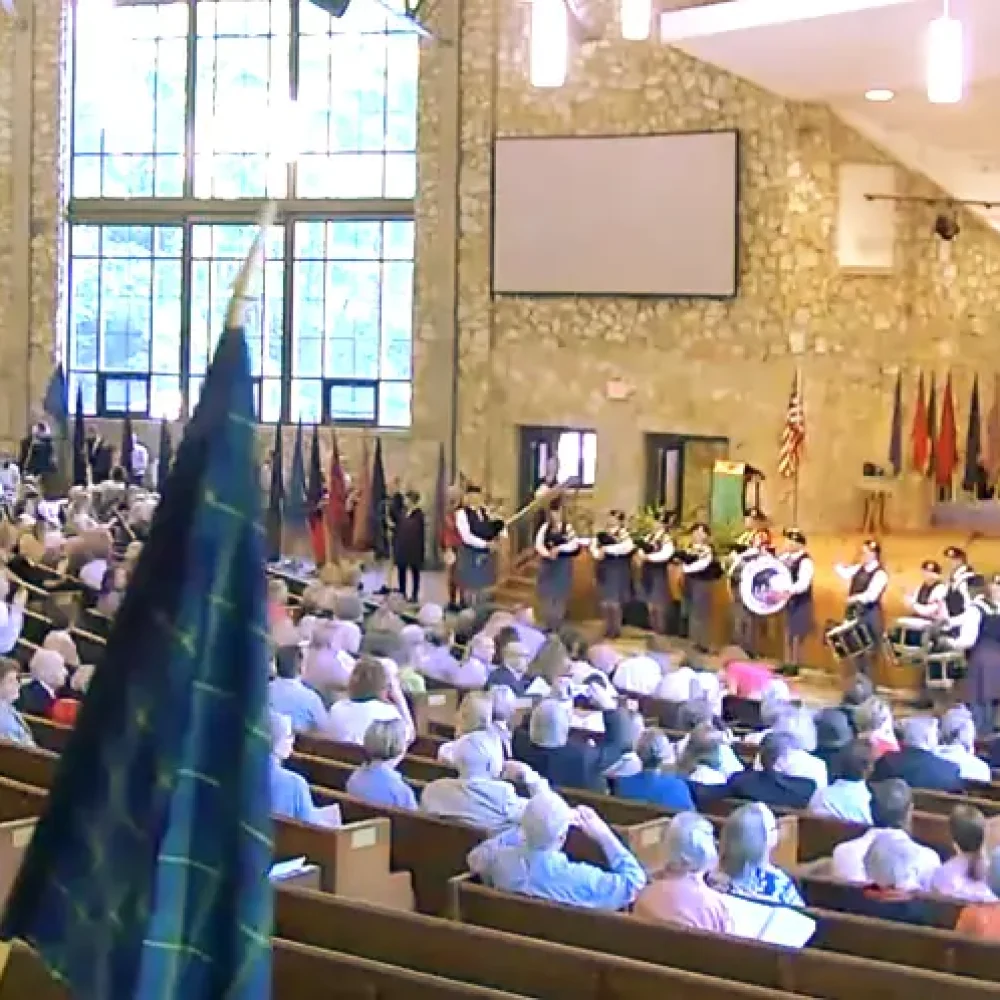 Kirkin of the Tartans Montreat Conference Center Montreat NC Processional 2024